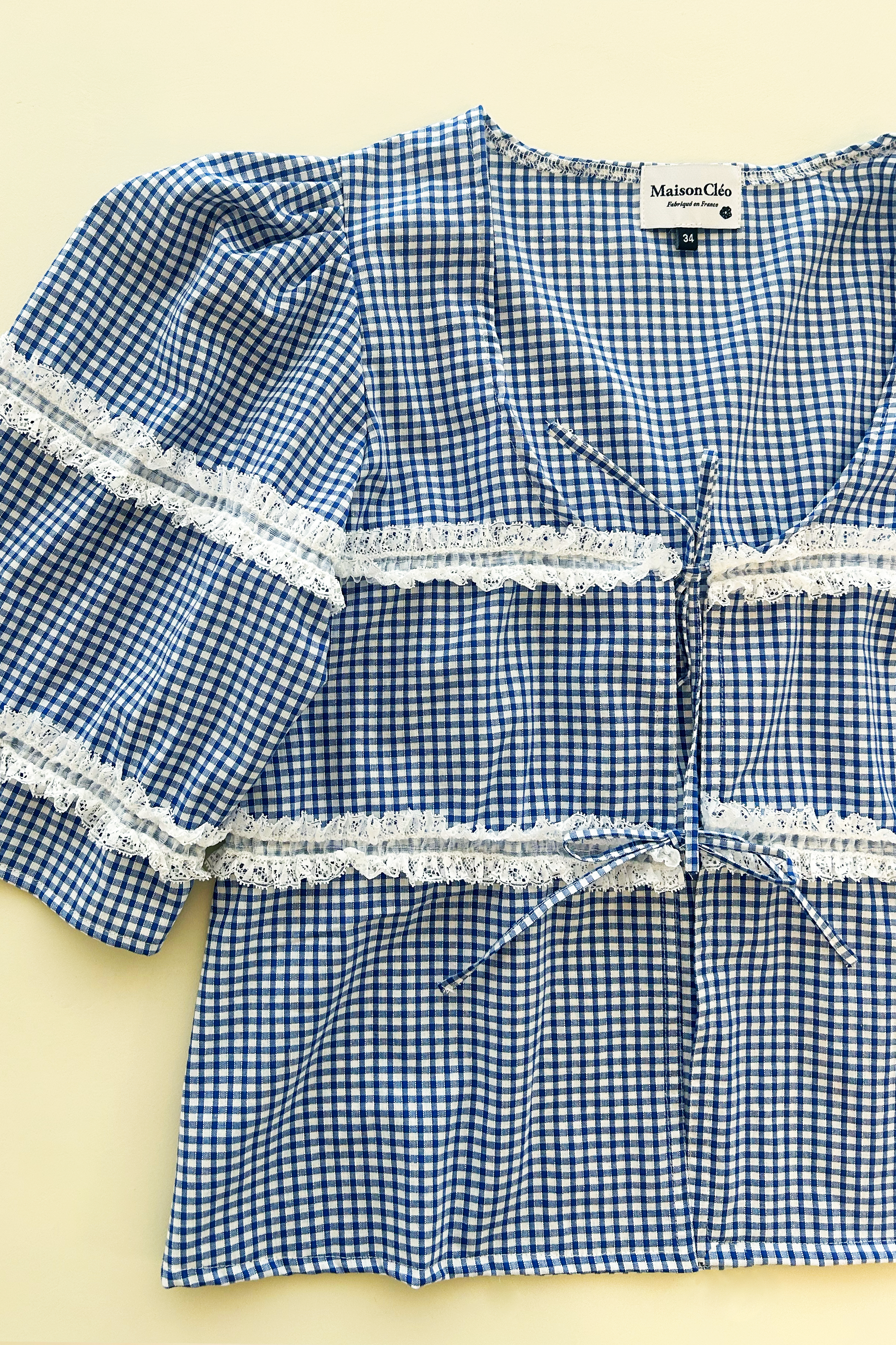 agnes vichy bleu detailun